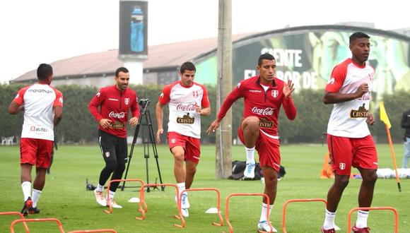Selección peruana inició los entrenamientos para el repechaje al Mundial Qatar 2022. (Foto: FPF)