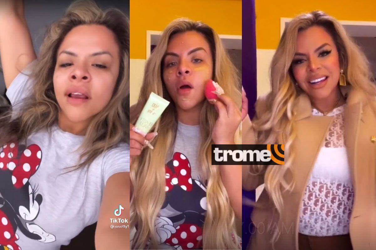 Josetty Hurtado looks natural and surprises with incredible makeup in a few seconds