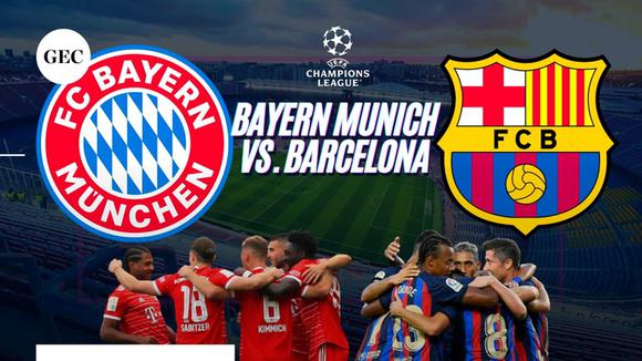 Bayern Múnich vs. Barcelona: apuestas, horarios y canales de TV para ver la UEFA Champions League