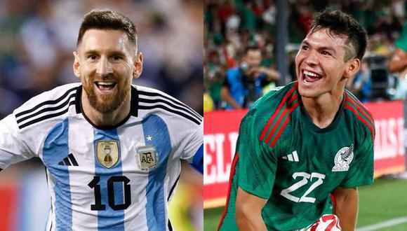 Argentina vs. México se miden en la fecha 2 del grupo C del Mundial Qatar 2022. (Foto: AFP)