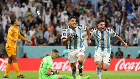 Argentina vs. Países Bajos por el Mundial Qatar 2022. (Getty Images)