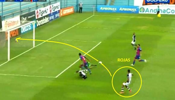 Alianza Lima se pone en ventaja con gol de Rojas (Captura)
