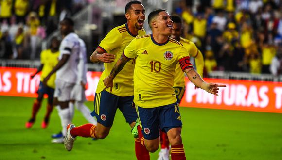 Colombia venció 2-1 a Honduras con gol de Juanfer Quintero, quien salió lesionado y genera preocupación. | Foto: AFP
