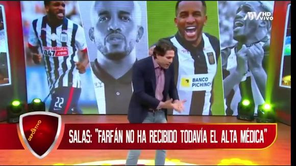 Paco Bazán exresó lástima por Jefferson Farfán (video: ATV)