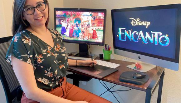 Karla Chang, la peruana que participó del proceso de animación en la creación de la película animada "Encanto".