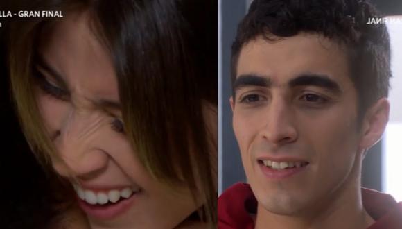 ‘Alessia’ y ‘Jaimito’ cada vez más cercanos en los episodios de "Al fondo hay sitio". (Foto: Captura América TV).