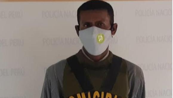 Ica: cae sujeto apodado “El Moreno” acusado por estar inmerso en feminicidio (Foto: PNP)
