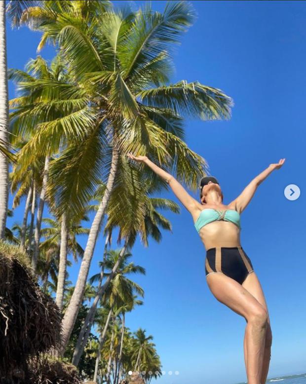 Las vacaciones en República Dominicana de la actriz y modelo argentina (Foto: Lorena Meritano / Instagram)