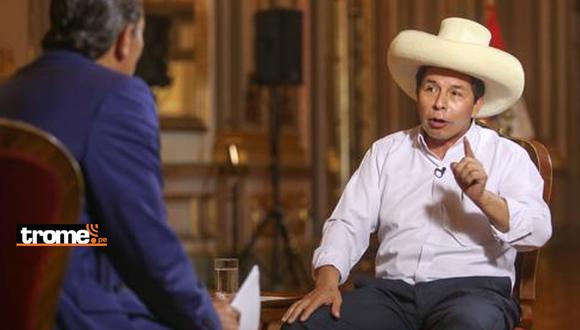 La segunda parte de la entrevista de CNN a Pedro Castillo. (Foto: Presidencia)