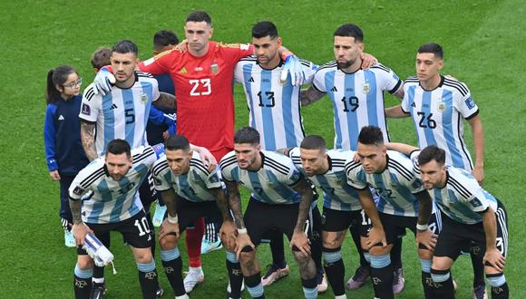 Formaciones confirmadas del partido Argentina vs. México en vivo por el Mundial de Qatar 2022. (Foto: AFP)