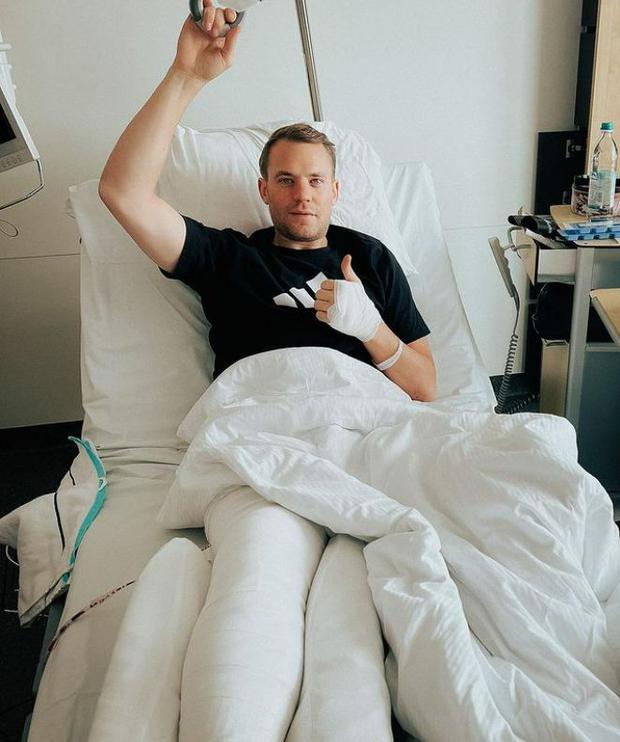 Manuel Neuer se fracturó la pierna. (Foto: Instagram)