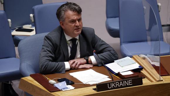 “Es responsabilidad de estos organismos parar la guerra”, imploró a su vez al Consejo de Seguridad el embajador ucraniano Sergiy Kyslytsya. (Foto: EFE)