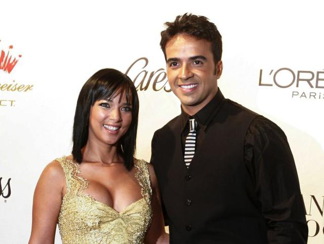 Luis Fonsi y su ex esposa, Adamari López.