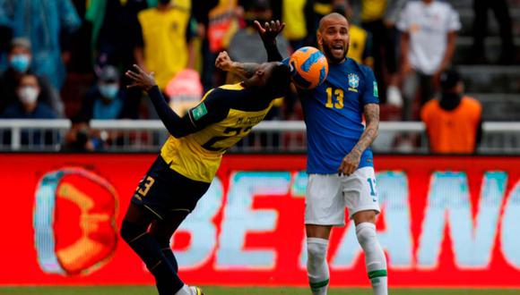 Ecuador vs. Brasil por Eliminatorias Sudamericanas a Qatar 2022 | Foto: EFE.
