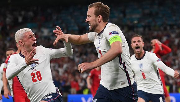 Inglaterra avanzó a la final de la Eurocopa tras dramática definición de Harry Kane  |  (Foto: AFP)