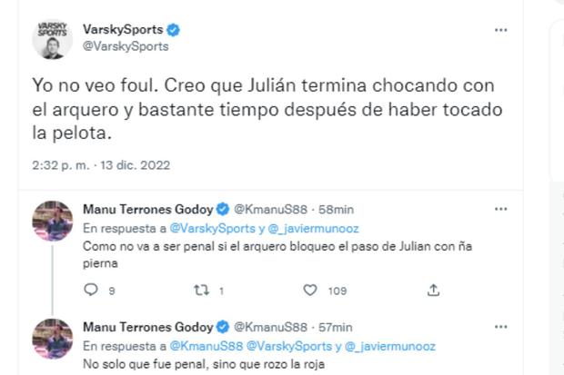 Juan Pablo Varsky polémico con tuit en semifinales (@ varskysports)
