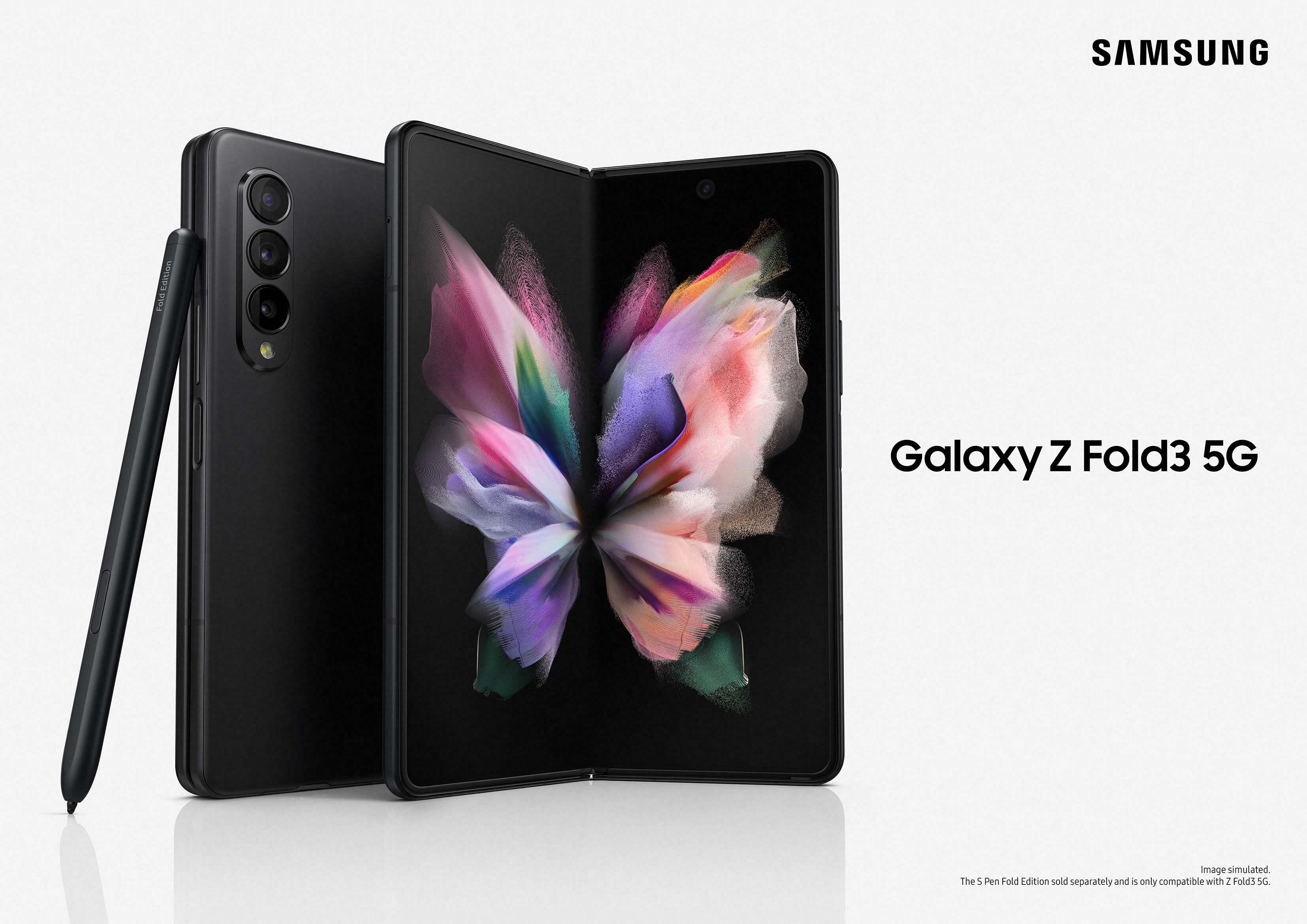 Samsung Galaxy Z21 Fold3, uno de los modelos que contarán con la Galaxy Electronic Key.