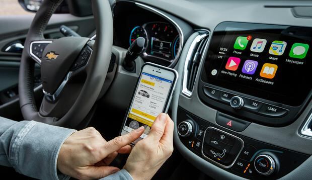 According to the National Police of Peru, about 25% of accidents in Lima involve drivers who pay more attention to mobile devices than to traffic conditions. (Photo by John F. Martin for General Motors)