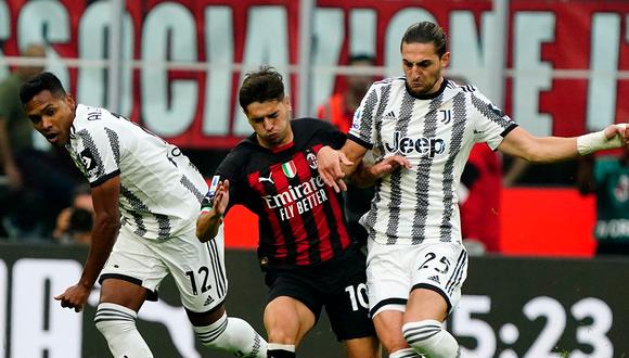 Milan vs. Juventus disputaron una nueva jornada de la Serie A