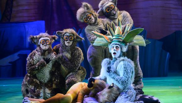 “Madagascar” llega al Perú convertida en una obra de teatro musical. (Foto: Difusión).