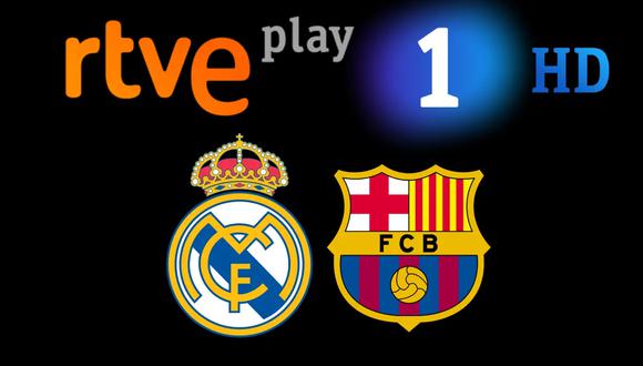 Ver Dial de RTVE Play y TVE La 1 EN DIRECTO del clásico entre Real Madrid y Barcelona en vivo por amistoso para televisión española. (Foto: RTVE)