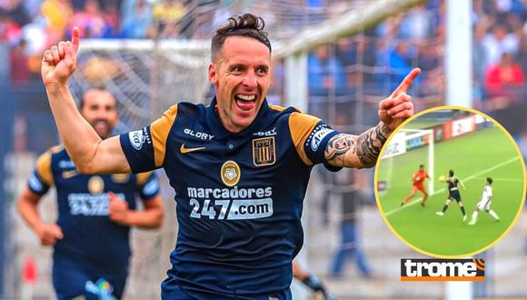 Pablo Lavandeira anotó gol de pecho para Alianza LIima  (foto: @clubAL oficial)