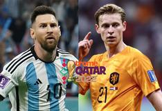 ¿En qué canal se transmite Argentina vs Países Bajos EN VIVO los cuartos del Mundial Qatar 2022? 0-0 en directo