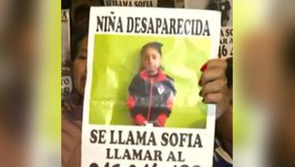 Reportan desaparición de niña de 5 años