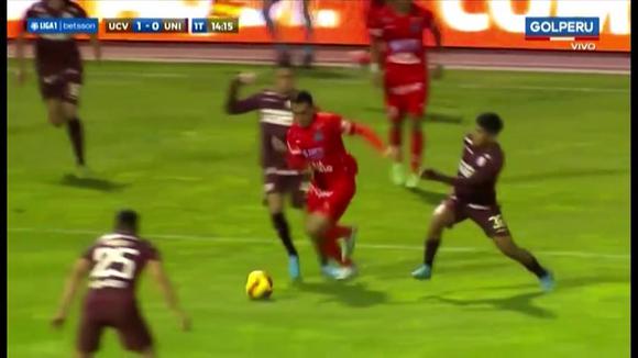 Jairo Vélez anota el 1-0 para César Vallejo ante la 'U' (VIDEO: GOLPERU)