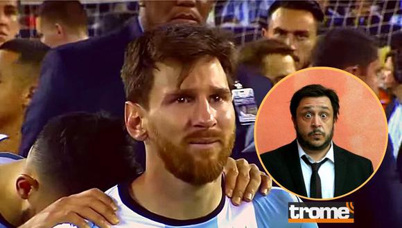 Lionel Messi se quebró al esccuhar historia de Hernán Casciari  (Composición: GEC)