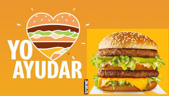 El viernes 9 de diciembre será al ‘Gran Día’, jornada solidaria, y a través de tu hamburguesa puedes participar. (Compos. Isabel Medina - Trome / McDonald's).