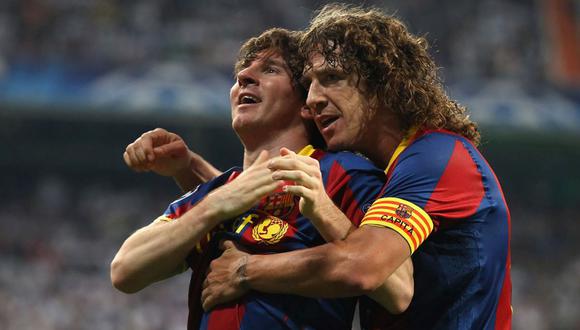 Lionel Messi y Puyol fueron compañeros en Barcelona