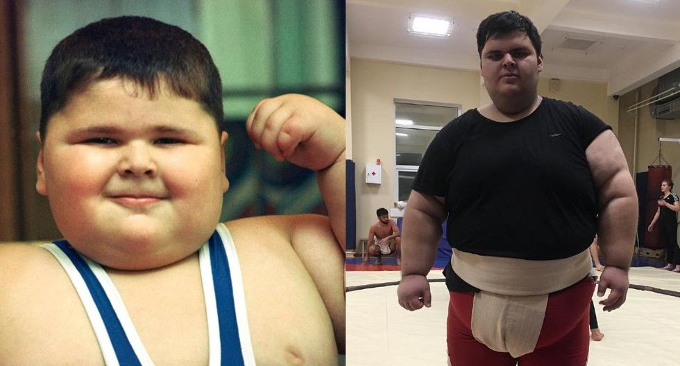 Dzhambulat Khatokhov: El llamado 'niño más gordo' del ...