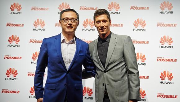 Lewandowski rompe su vínculo comercial con Huawei. (Foto: Huawei)