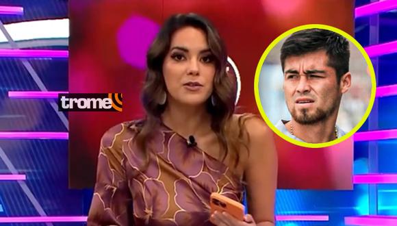 Valeria Piazza explota contra Rodrigo Cuba por infidelidad a Ale Venturo. Foto: Captura América TV.