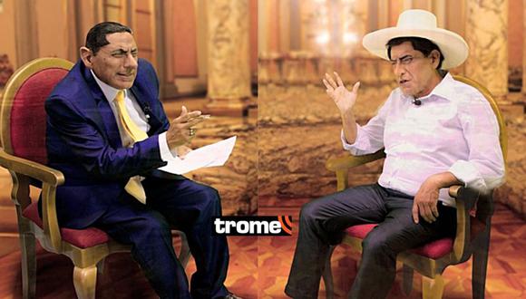 Carlos Álvarez realizó divertida parodia sobre entrevista de Fernando del Rincón a Pedro Castillo