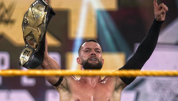 Finn Bálor inicia su segundo reinado como campeón de NXT. (Foto: Cortesía de WWE)