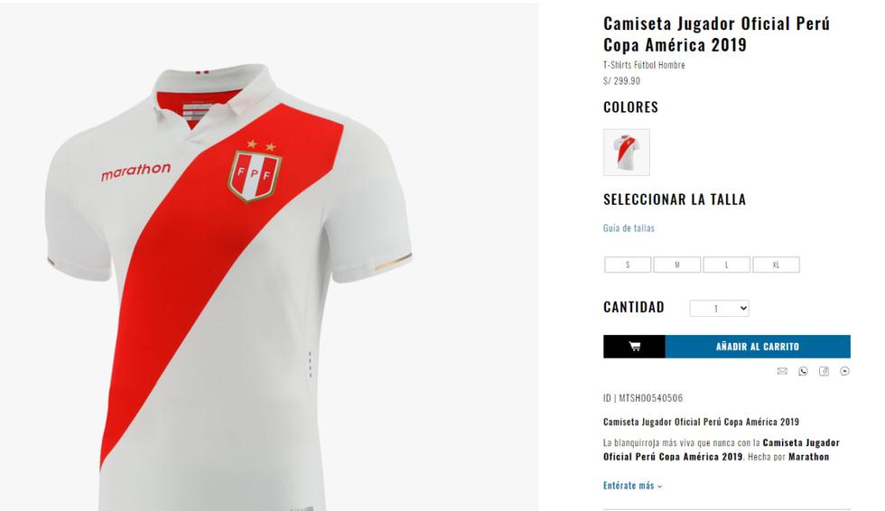 Camiseta selección peruana: Elevado e inaccesible precio espanta a los hinchas ¡La más de la historia! FOTOS | VIDEO | DEPORTES | TROME