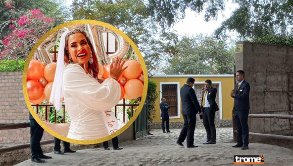 Ethel Pozo y Julián Alexander se casarán en La Hacienda La Colorada esta tarde. Foto: Eric Castillo