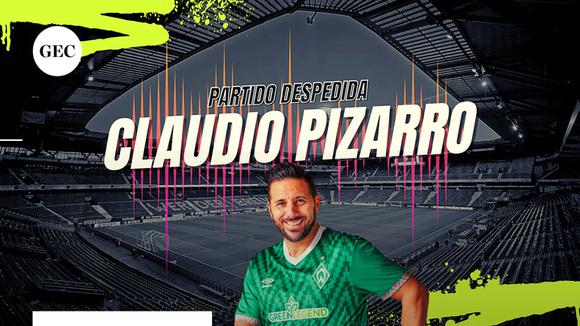 Despedida de Claudio Pizarro: horarios y dónde ver el partido del ex delantero de la Selección Peruana