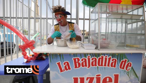 Payasito vende cebiche de pota y siete colores