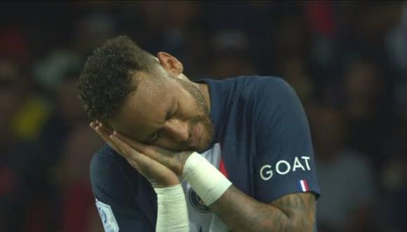 Gol de Neymar para el 3-0 parcial del PSG sobre Montpellier en Ligue 1. (Foto: Captura ESPN)