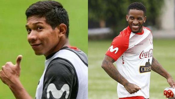Selección peruana: Jefferson Farfán y Edison Flores se siguen 'troleando' en redes sociales. Foto: FPF.