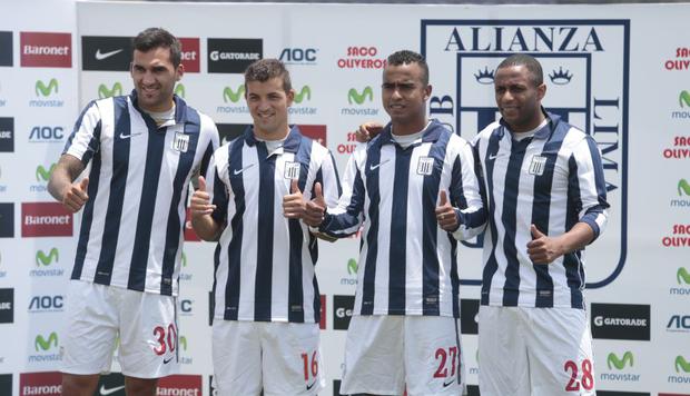 Pablo Míguez y Luis Trujillo coincidieron en Alianza Lima durante el 2014 y el 2015 (Mario Zapata/Perú21)