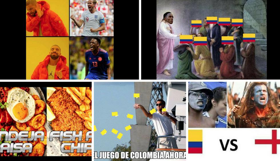 Memes del Colombia vs Inglaterra por octavos de final del Mundial Rusia 2018