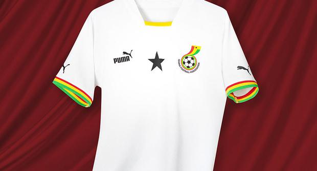 La camiseta que Ghana utilizará en el Mundial Qatar 2022. (Foto: Puma)