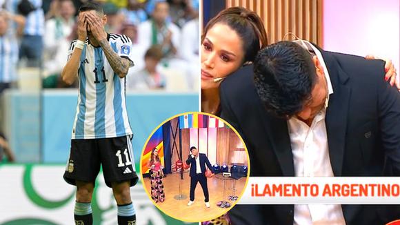 Sergio Ibarra aparece triste tras derrota de Argentina