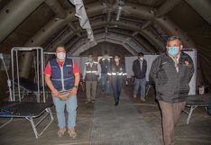 Áncash:
                        Implementan hospital modular para pacientes
                        COVID-19 en la ciudad de Huaraz
