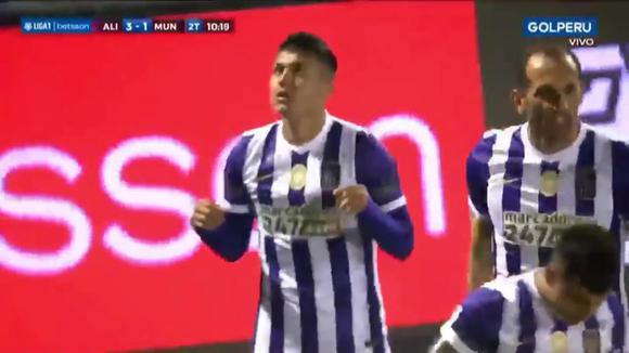 Gol de Jairo Concha en el Alianza Lima vs. Municipal. (Video: GOLPERU)