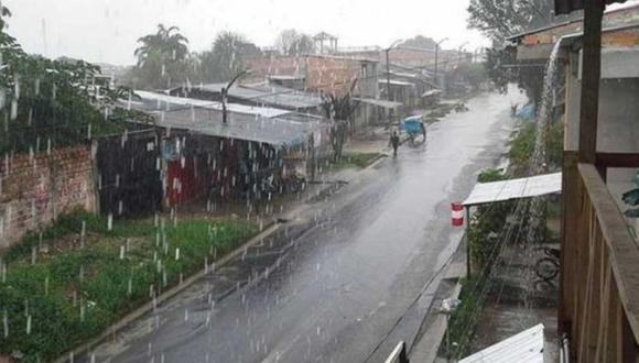 Las precipitaciones estarán acompañadas de descargas eléctricas y ráfagas de viento superiores a los 45 kilómetros por hora, según el Senamhi. (Foto referencial: Andina)
